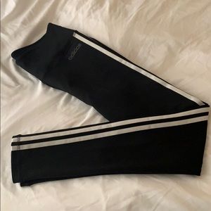 Adidas Climalite full length 3-stripe leggings